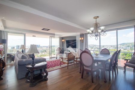 Sala de apartamento para alugar com 4 quartos, 171m² em Tristeza, Porto Alegre