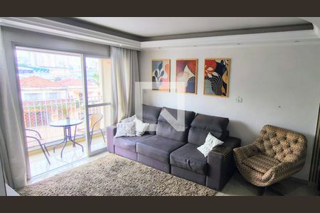 Sala de apartamento para alugar com 2 quartos, 72m² em Vila Nova Manchester, São Paulo