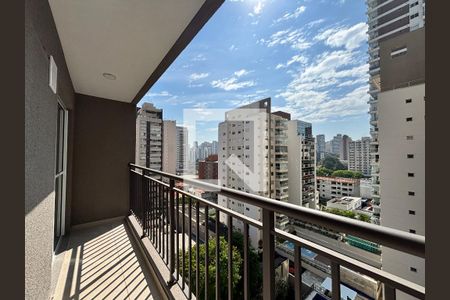 Varanda de apartamento para alugar com 1 quarto, 30m² em Vila Olímpia, São Paulo