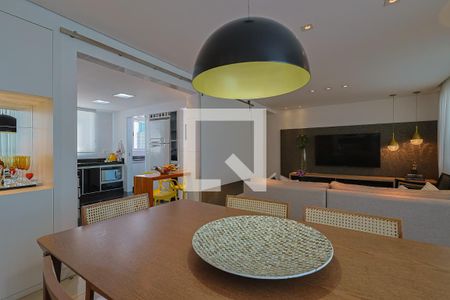 Sala de apartamento à venda com 4 quartos, 135m² em União, Belo Horizonte