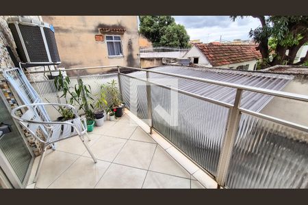 Varanda da Sala de apartamento para alugar com 3 quartos, 103m² em Olaria, Rio de Janeiro