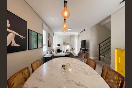 Sala de Jantar de casa de condomínio para alugar com 3 quartos, 180m² em Paiquerê, Valinhos