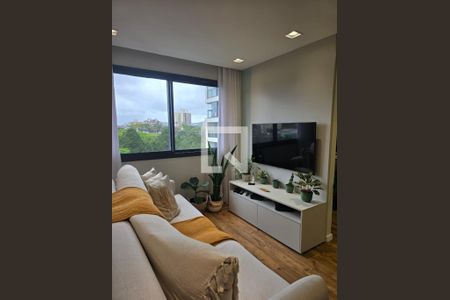 Sala de apartamento à venda com 1 quarto, 49m² em Petrópolis, Porto Alegre