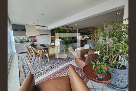 Sala de Jantar de apartamento à venda com 3 quartos, 130m² em Vila Gertrudes, São Paulo