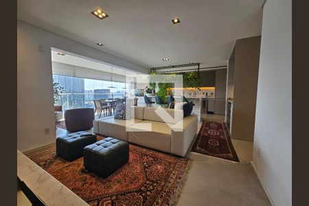 Sala de apartamento à venda com 3 quartos, 130m² em Vila Gertrudes, São Paulo