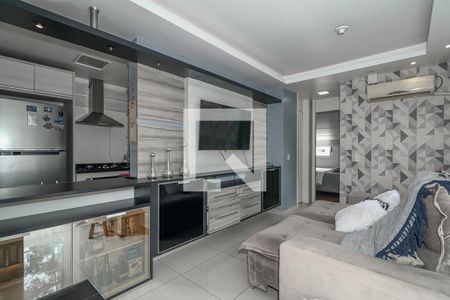 Sala de apartamento para alugar com 2 quartos, 55m² em Humaitá, Porto Alegre
