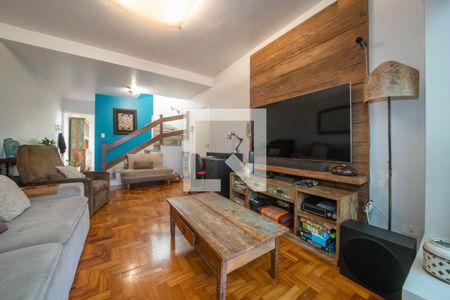 Sala de casa para alugar com 3 quartos, 233m² em Brooklin, São Paulo