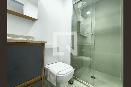 Banheiro de kitnet/studio à venda com 1 quarto, 25m² em Vila Mariana, São Paulo
