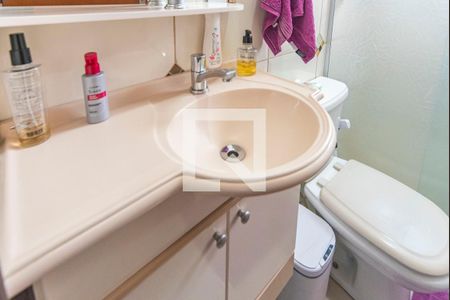 Banheiro de apartamento à venda com 3 quartos, 172m² em Vila Eldizia, Santo André