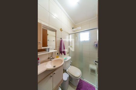 Banheiro  de apartamento à venda com 3 quartos, 172m² em Vila Eldizia, Santo André