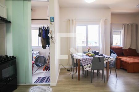 Sala / Cozinha de apartamento para alugar com 1 quarto, 35m² em Mooca, São Paulo