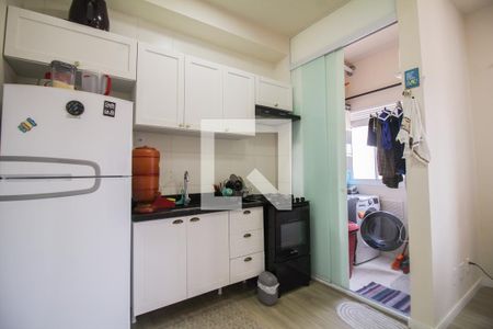 Sala / Cozinha de apartamento para alugar com 1 quarto, 35m² em Mooca, São Paulo