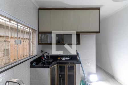 Sala/Cozinha de casa para alugar com 3 quartos, 140m² em Guilhermina, Praia Grande