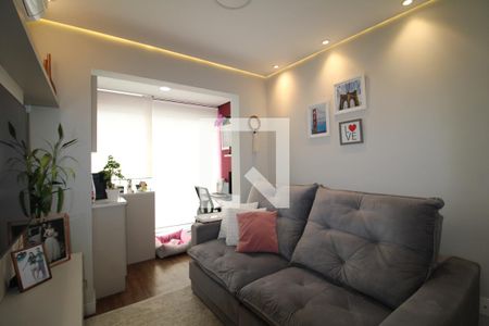 Sala / Cozinha / Área de Serviço de apartamento à venda com 2 quartos, 52m² em Jardim das Laranjeiras, São Paulo