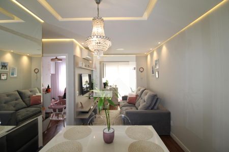 Sala / Cozinha / Área de Serviço de apartamento à venda com 2 quartos, 52m² em Jardim das Laranjeiras, São Paulo