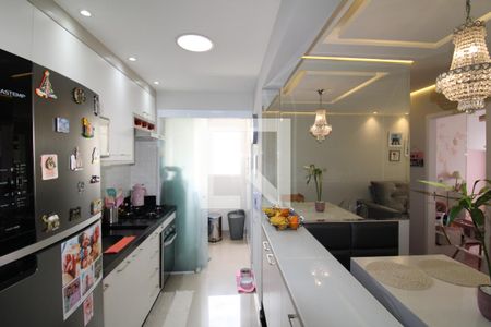 Sala / Cozinha / Área de Serviço de apartamento à venda com 2 quartos, 52m² em Jardim das Laranjeiras, São Paulo