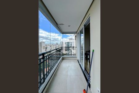 Varanda da Sala de kitnet/studio para alugar com 1 quarto, 40m² em Vila Regente Feijó, São Paulo