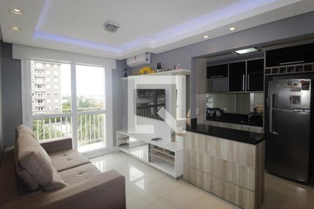 Sala de apartamento para alugar com 2 quartos, 70m² em Jardim Sabará, Porto Alegre
