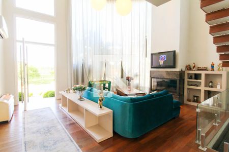 Sala de casa de condomínio à venda com 4 quartos, 317m² em Igara, Canoas