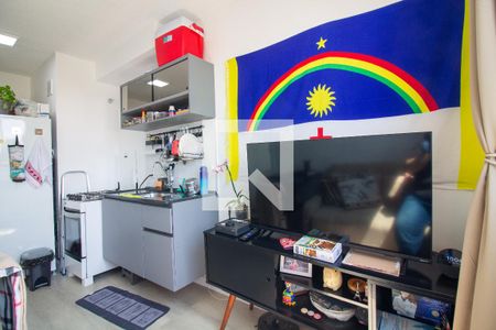 Sala de apartamento à venda com 1 quarto, 25m² em Santo Amaro, São Paulo