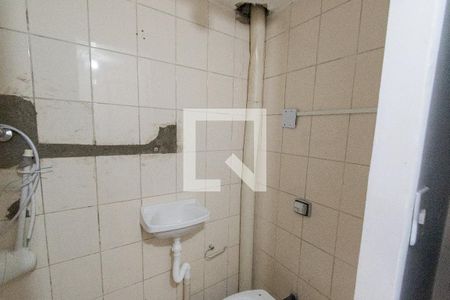 Banheiro Social de kitnet/studio para alugar com 1 quarto, 12m² em Ipiranga, São Paulo