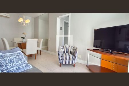 Sala de apartamento para alugar com 3 quartos, 90m² em Pantanal, Florianópolis