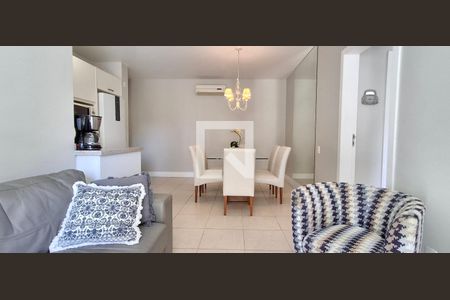 Sala de apartamento para alugar com 3 quartos, 90m² em Pantanal, Florianópolis