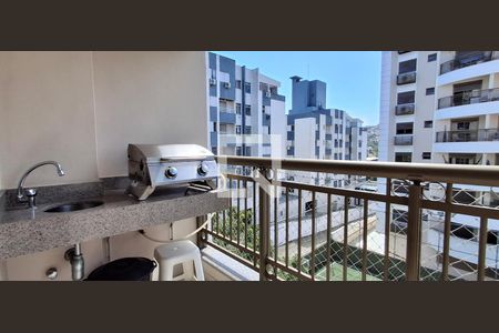 Varanda Gourmet de apartamento para alugar com 3 quartos, 90m² em Pantanal, Florianópolis