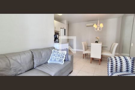 Sala de apartamento para alugar com 3 quartos, 90m² em Pantanal, Florianópolis