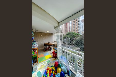 Varanda da Sala de apartamento para alugar com 3 quartos, 145m² em Jardim Vila Mariana, São Paulo
