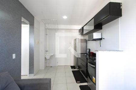 Sala/Cozinha de apartamento para alugar com 2 quartos, 32m² em Vila Nova Curuca, São Paulo