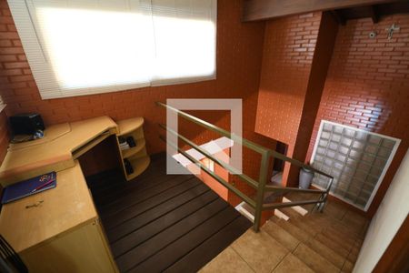 Escritório / Escada de casa de condomínio à venda com 4 quartos, 476m² em Conjunto Habitacional Vila Santana (sousas), Campinas