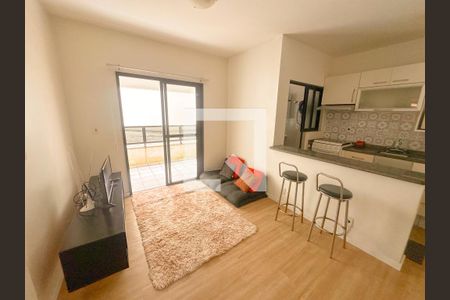 Sala de TV de apartamento para alugar com 2 quartos, 63m² em Itacorubi, Florianópolis