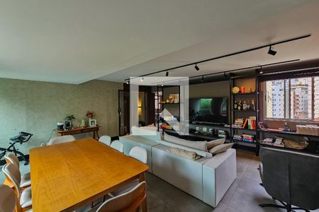 Sala de apartamento à venda com 2 quartos, 106m² em Anchieta, Belo Horizonte
