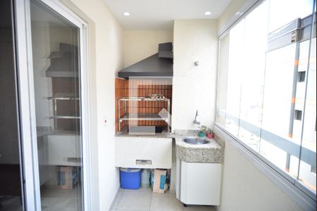Varanda gourmet de apartamento para alugar com 3 quartos, 108m² em Campestre, Santo André