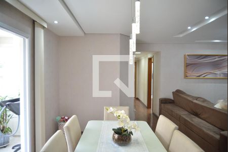 Sala de apartamento para alugar com 3 quartos, 108m² em Campestre, Santo André