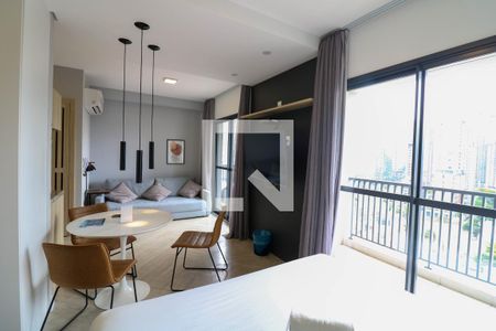 Studio de apartamento para alugar com 1 quarto, 44m² em Jardim das Acácias, São Paulo