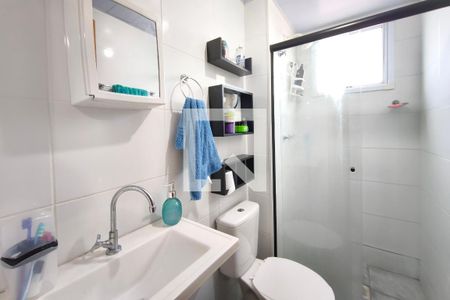 Banheiro Social de apartamento para alugar com 1 quarto, 43m² em Vila São Bernardo, Campinas