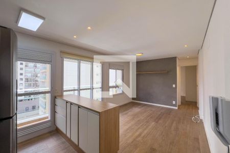 Sala/Cozinha de apartamento para alugar com 1 quarto, 49m² em Vila Mariana, São Paulo