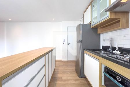 Sala/Cozinha de apartamento para alugar com 1 quarto, 49m² em Vila Mariana, São Paulo