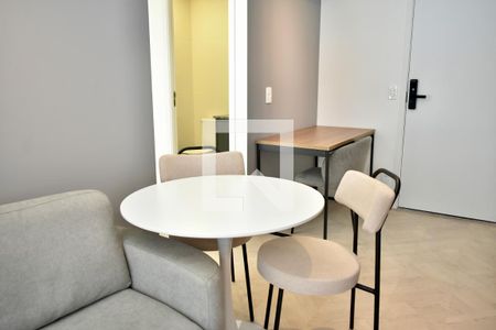 Sala/Cozinha de apartamento para alugar com 1 quarto, 37m² em Vila Clementino, São Paulo