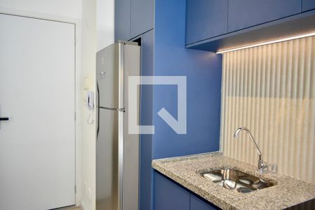 Sala/Cozinha de apartamento para alugar com 1 quarto, 37m² em Vila Clementino, São Paulo