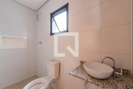 Banheiro  de apartamento à venda com 2 quartos, 100m² em Parque Oratório, Santo André