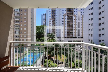 Varanda de apartamento à venda com 2 quartos, 73m² em Jardim Wanda, Taboão da Serra