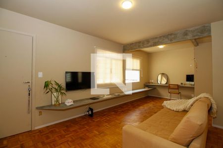 Sala e Cozinha de apartamento à venda com 1 quarto, 77m² em Pinheiros, São Paulo