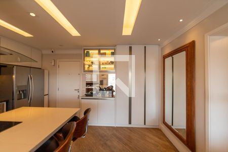 Sala_Cozinha - Conjugada de apartamento à venda com 1 quarto, 53m² em Empresarial 18 do Forte, Barueri