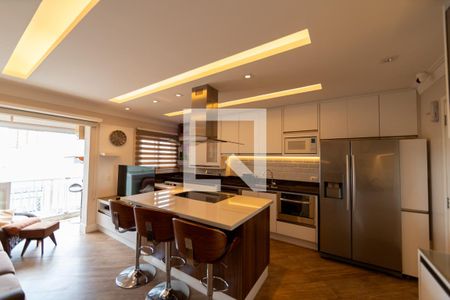 Sala_Cozinha - Conjugada de apartamento à venda com 1 quarto, 53m² em Empresarial 18 do Forte, Barueri