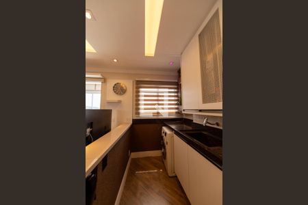 Sala_Cozinha - Conjugada de apartamento à venda com 1 quarto, 53m² em Empresarial 18 do Forte, Barueri