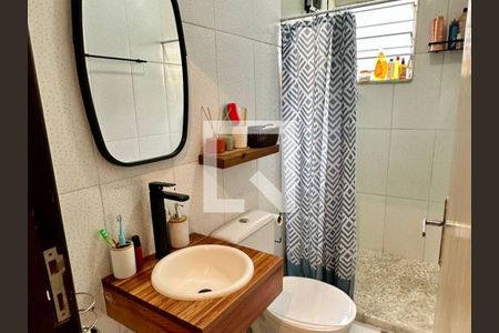 Banheiro Social 1 de casa de condomínio para alugar com 3 quartos, 100m² em Taquara, Rio de Janeiro