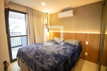 Suíte  de apartamento para alugar com 1 quarto, 35m² em Cidade Monções, São Paulo